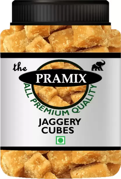 Pramix Organic Jaggery Cubes, Gud Jaggery, Gur Bheli Block Jaggery  (900 g)