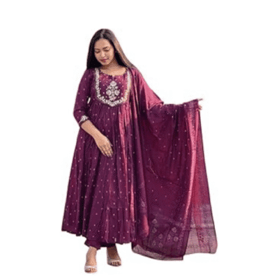 22F Women's Cotton Embroidery Kurti