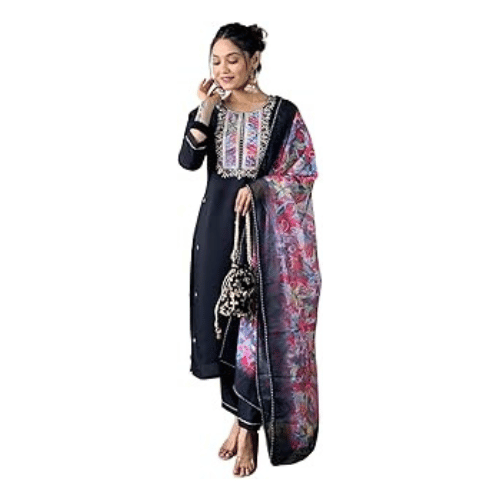 25F Women's Cotton Embroidery Kurti