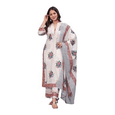 26F Women's Cotton Embroidery Kurti