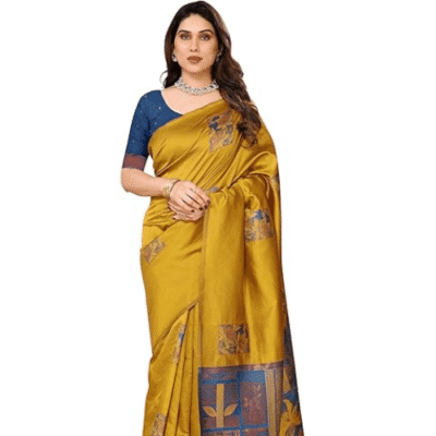 MKF21 Women's Soft Silk Saree